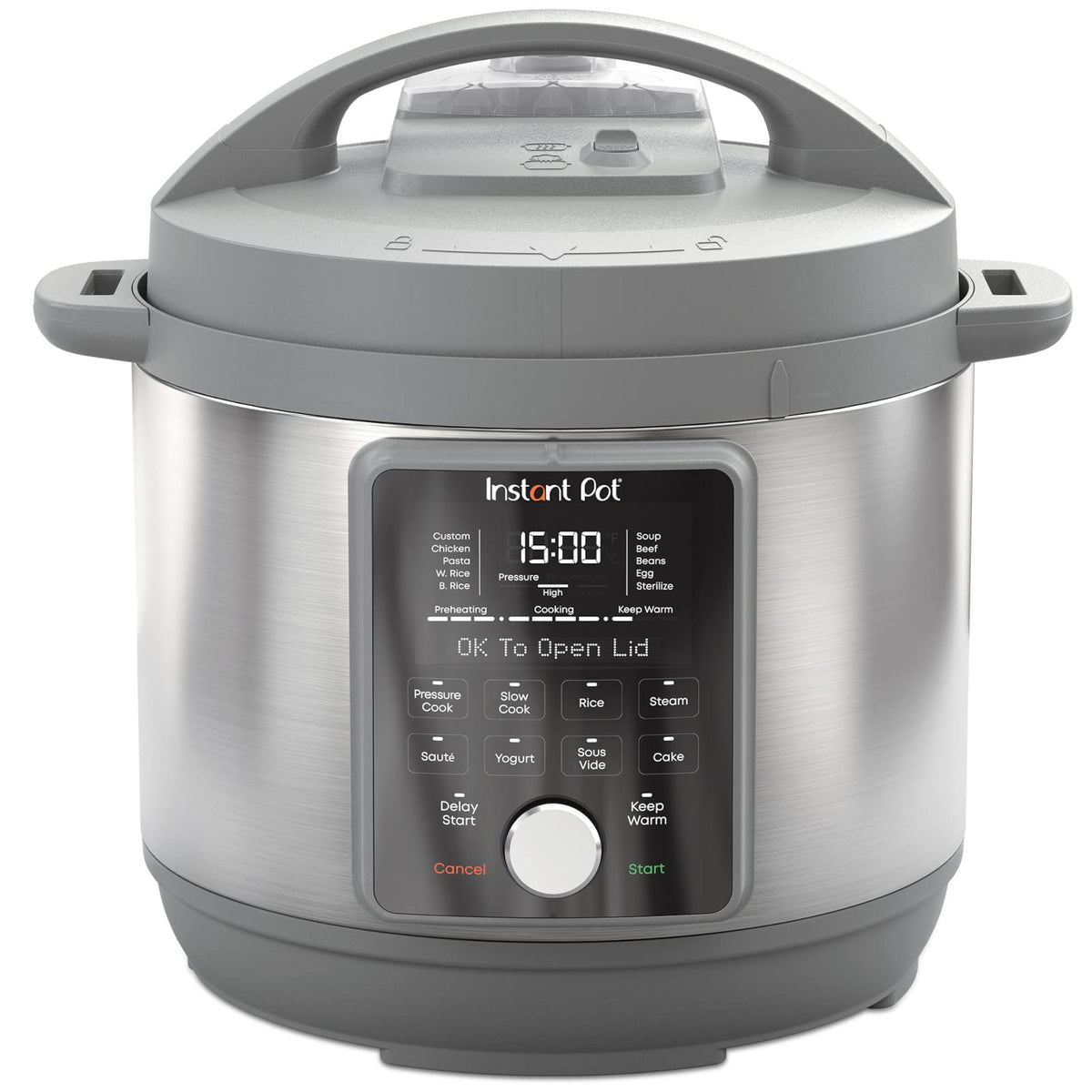 Instant Pot 6-Quart Whisper Quiet 9-in-1 Electric Pressure Cooker