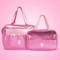 Pink Cosmetic & Toiletry Travel Bags