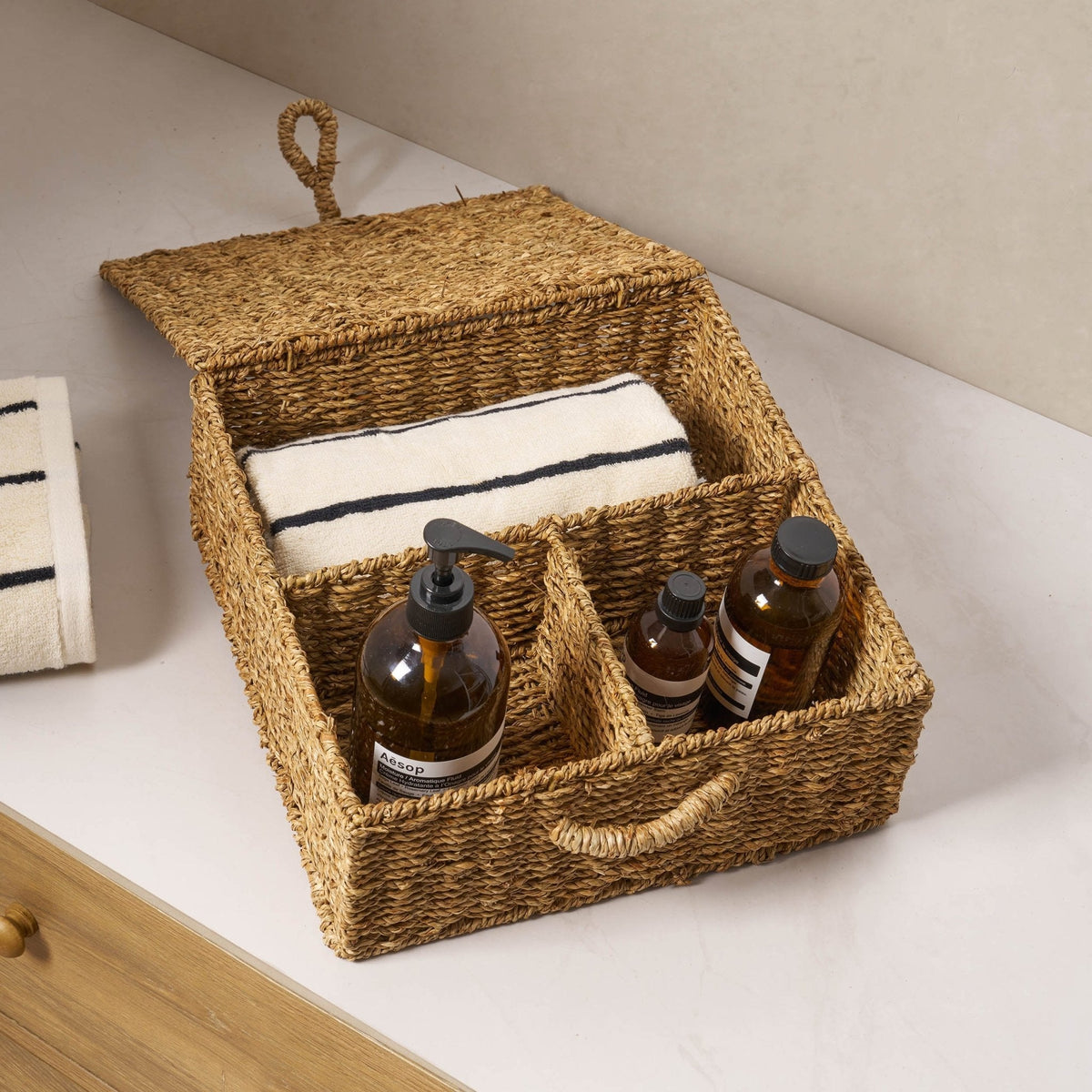 Seagrass Storage Organiser - Natural